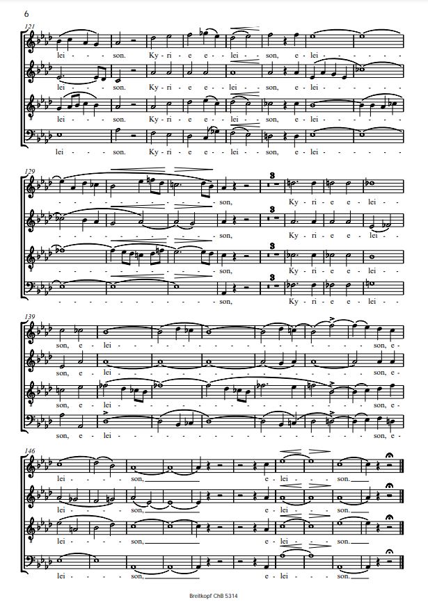 Mass in Ab Major, D.678 (Choral score)