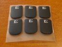 Mouthpiece Cushions BG A10S 0,8 (6 Mondstukplakkers klein zwart)