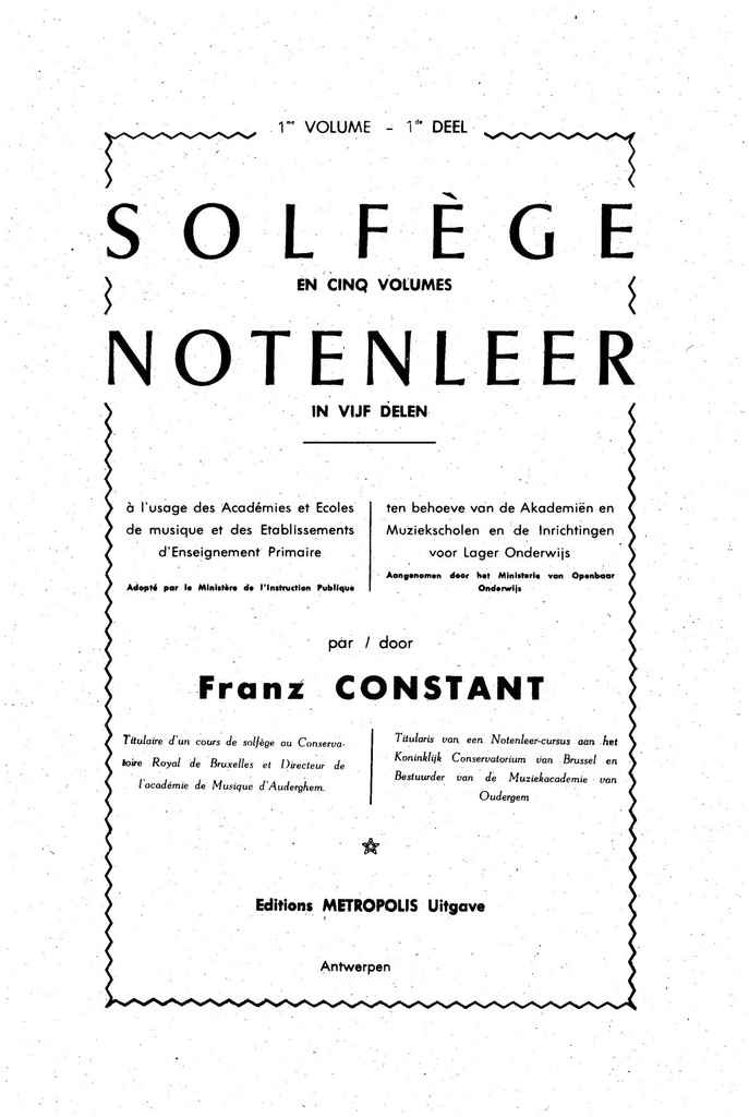 Notenleer - Deel 1