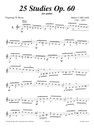 25 Etudes, Op.60 (METROPOLIS)