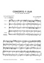 Concerto F-Dur (Partituur)