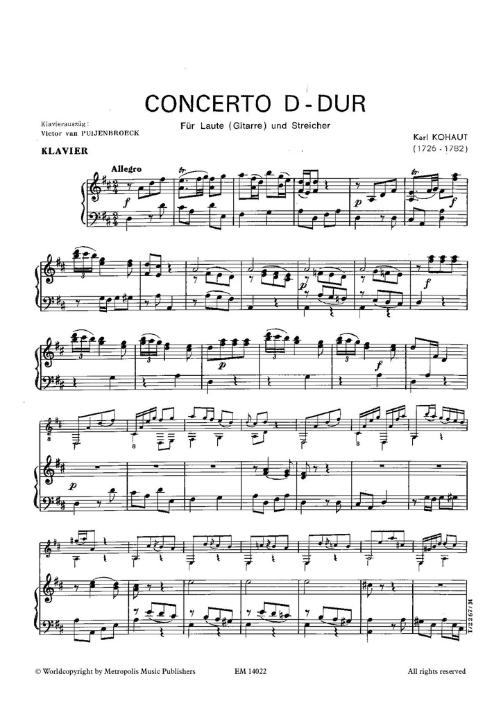 Concerto D-dur