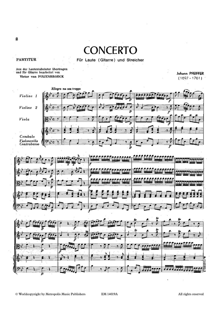 Concerto (Partituur)