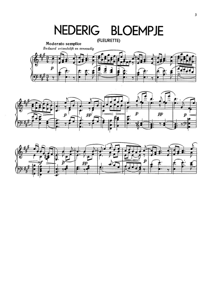 Miniaturen voor Klavier - Deel 2