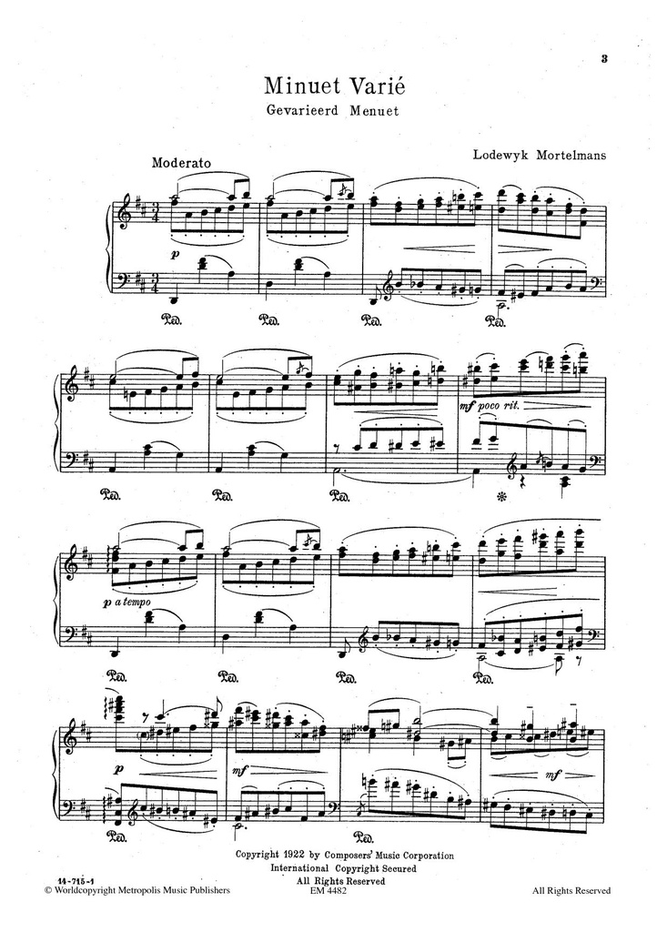 Minuet varie