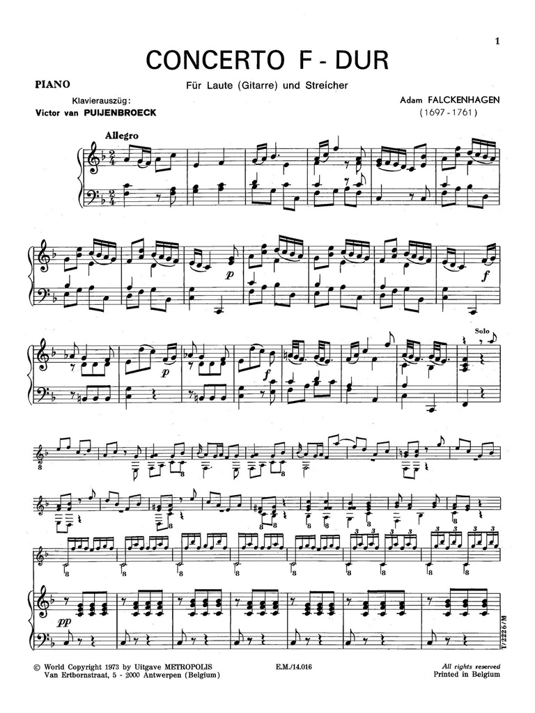 Concerto F-Dur