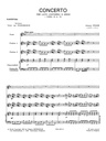 Concerto in D (Partituur)