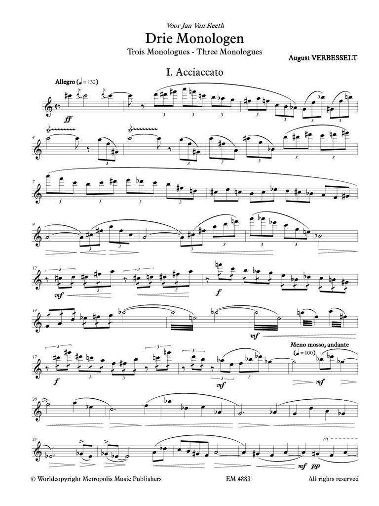 3 Monologhi