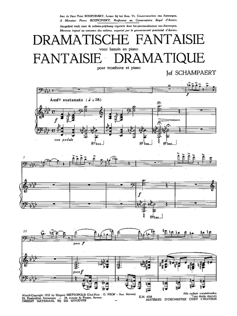 Fantaisie dramatique