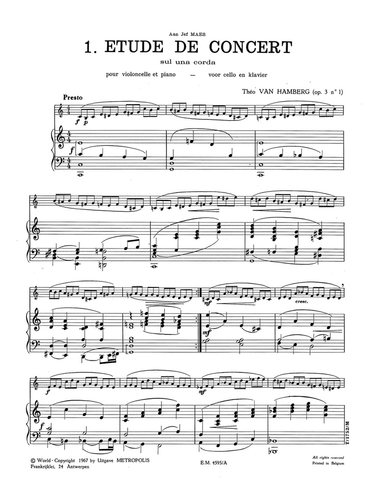 2 Etudes de Concert