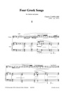 4 Greek Songs