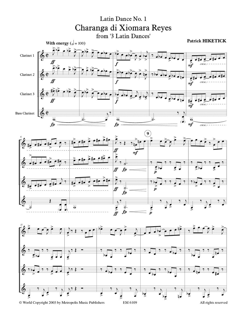 Latin dances no.1 (Charanga)