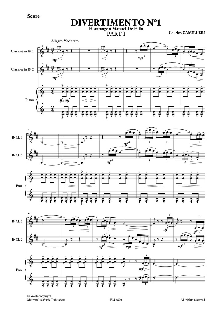 Divertimento No.1
