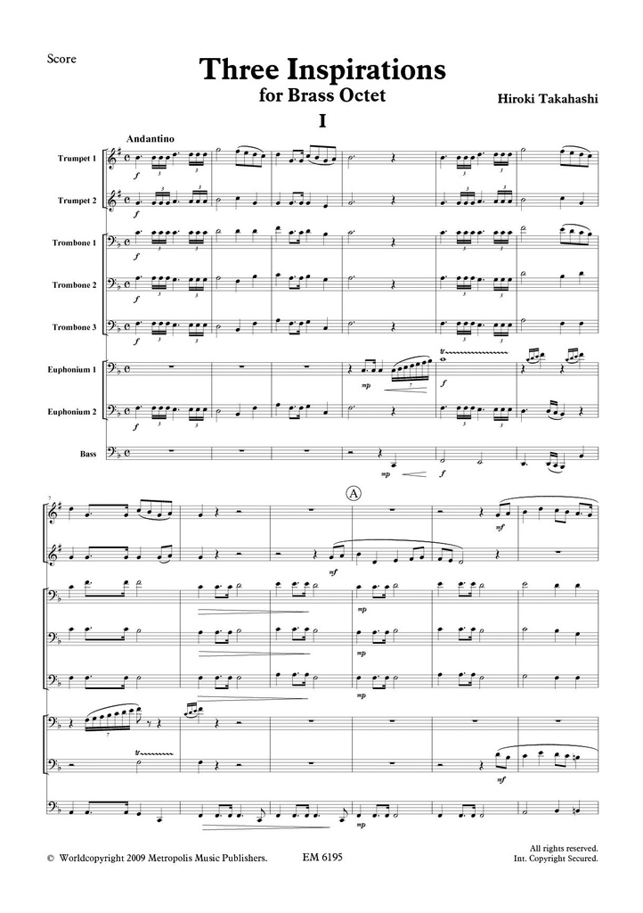 3 Inspirations for Brass Octet