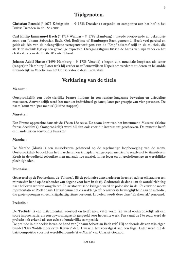 Notenbüchlein für Anna Magdalena Bach (Metropolis - Nederlands)