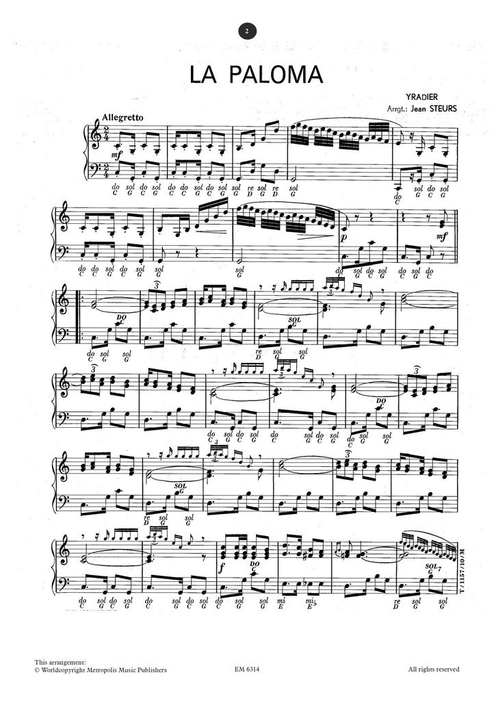 Beliebte Akkordeon Melodien