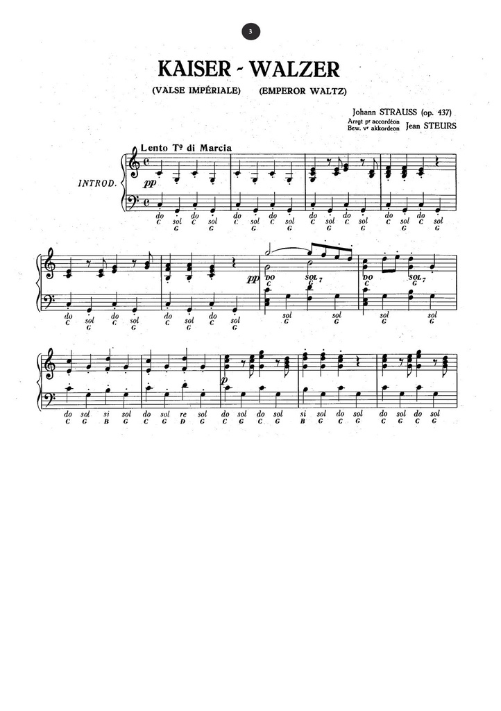 Strauss for accordion