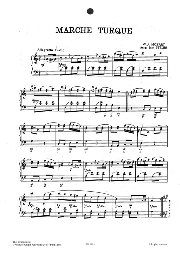 Klassisches Akkordeon