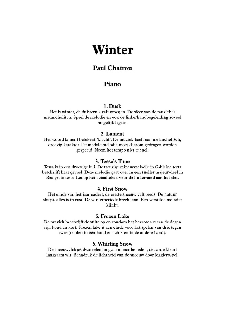 Seasons - Winter