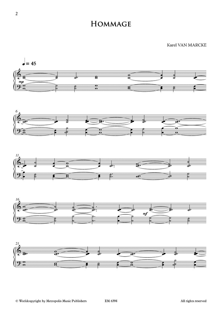 Piano pieces - II