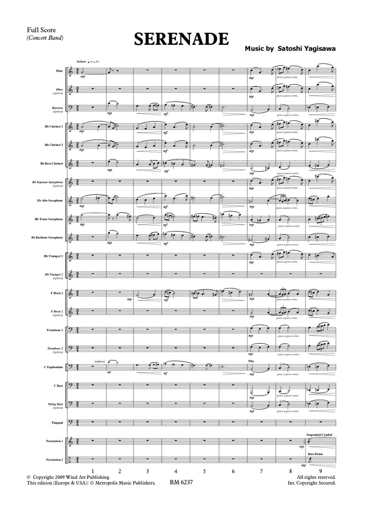 Serenade (Score & parts)