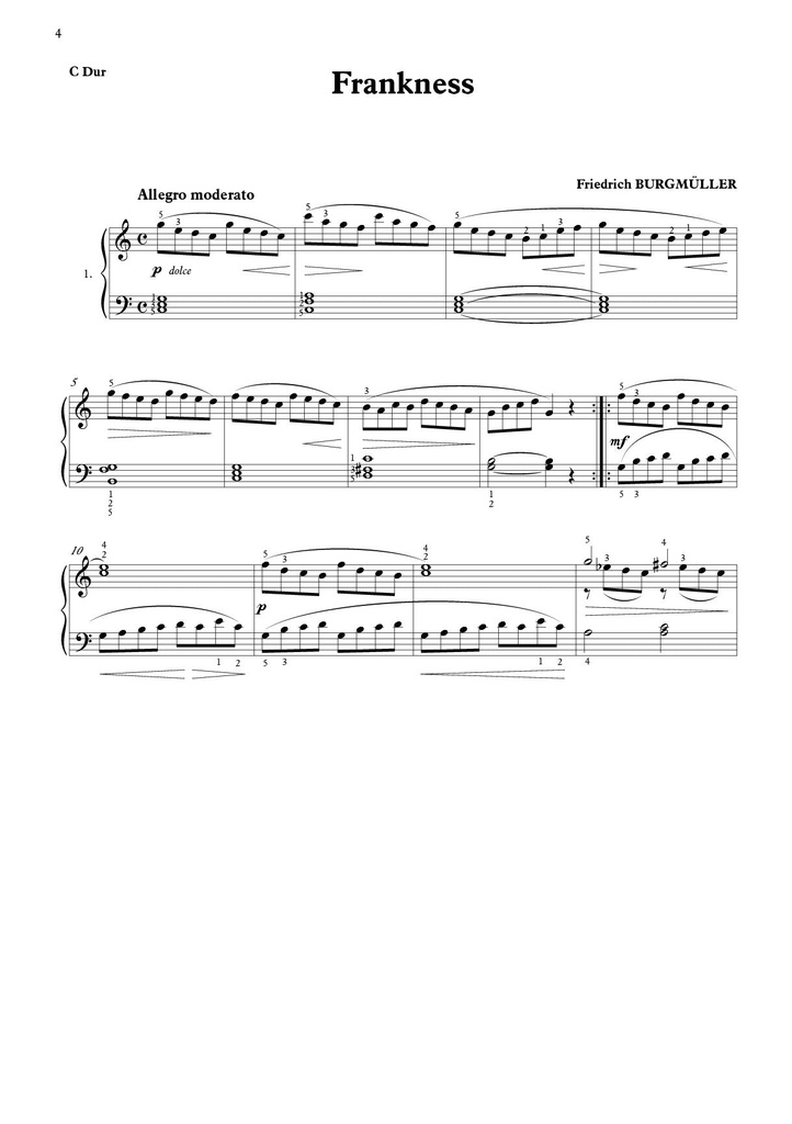 25 Easy and Progressive Studies, Op.100 (English)