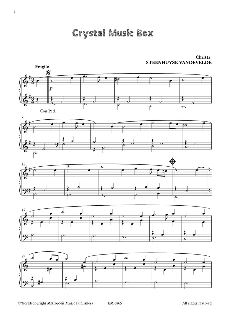 Crystal Music Box - Album