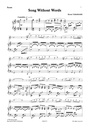 Song without words