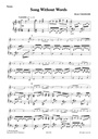 Song Without words