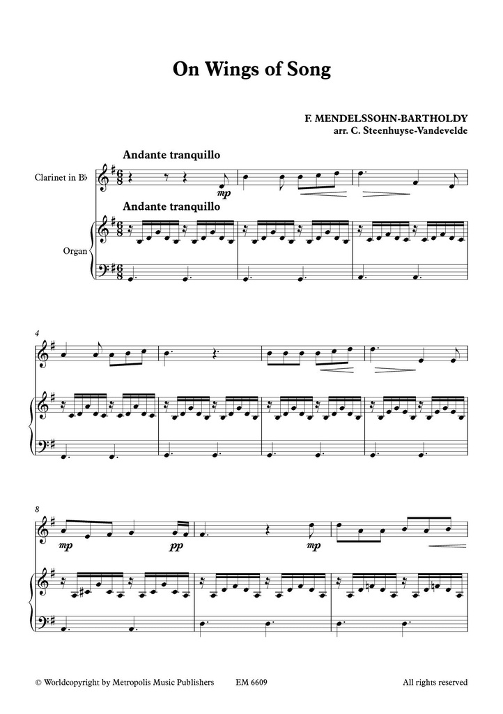 On Wings of Song