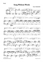 Song without words