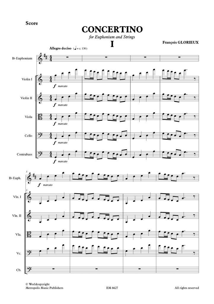 Concertino (Score & parts)
