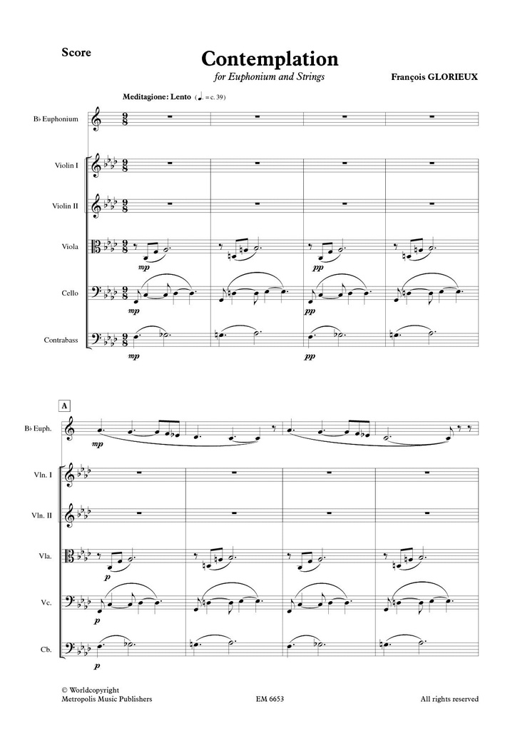 Contemplation (Score & parts)