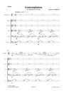 Contemplation (Score & parts)