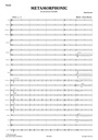 Metamorphonic (Score & parts)