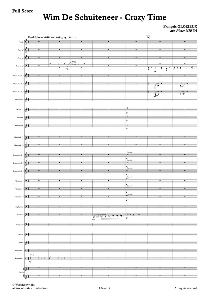 Crazy Time (Score & parts)