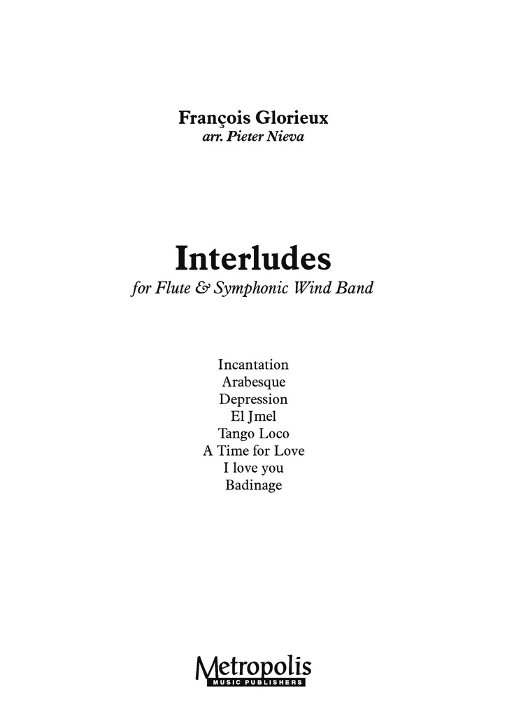 Interludes (Score & parts)