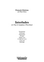 Interludes (Score & parts)