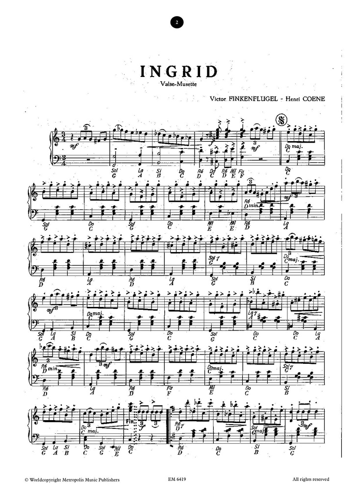 Akkordeon spielt Musette - Vol.2