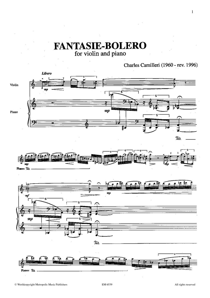 Fantasie Bolero