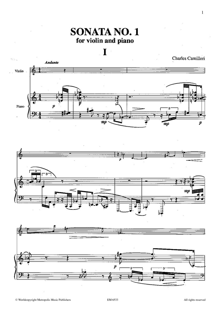 Sonata no.1