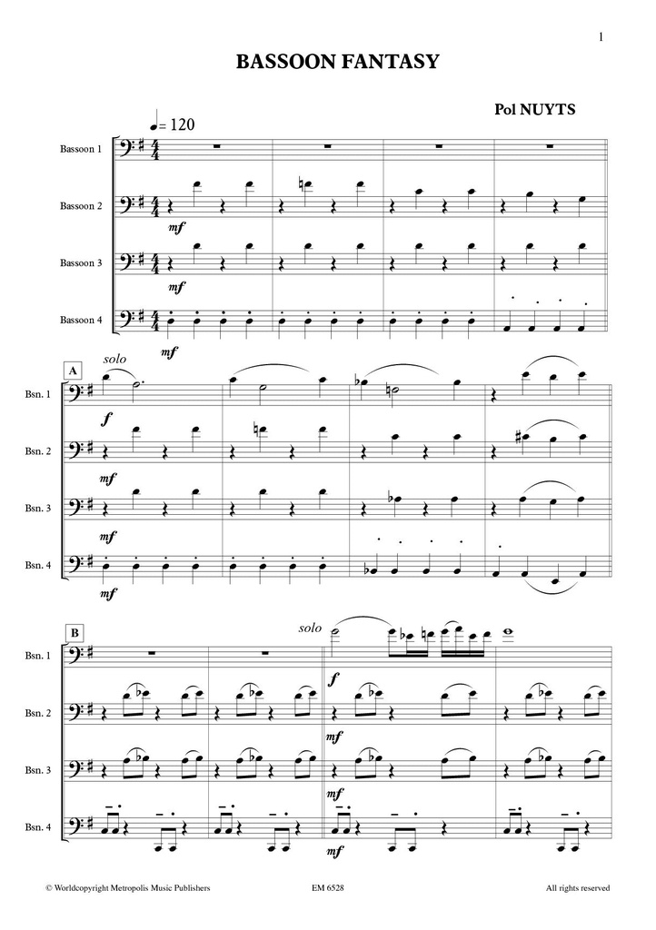 Bassoon Fantasy