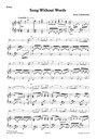Song without words