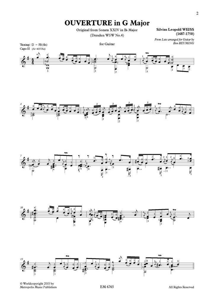 Sonata XXIV (Dresden No.4)