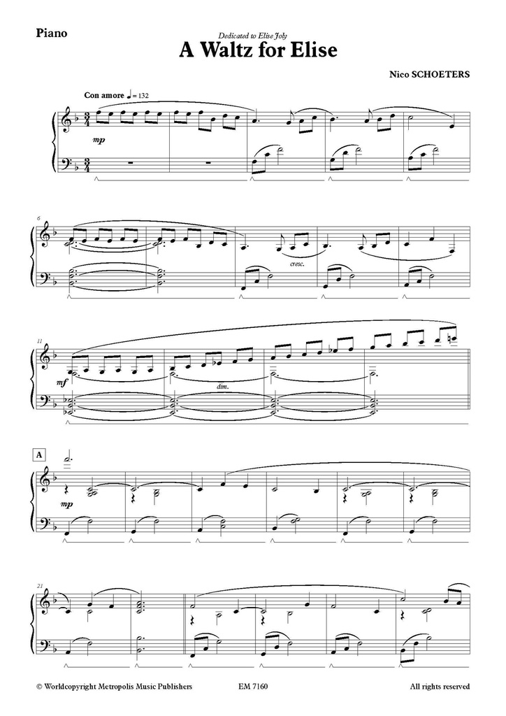 A Waltz for Elise