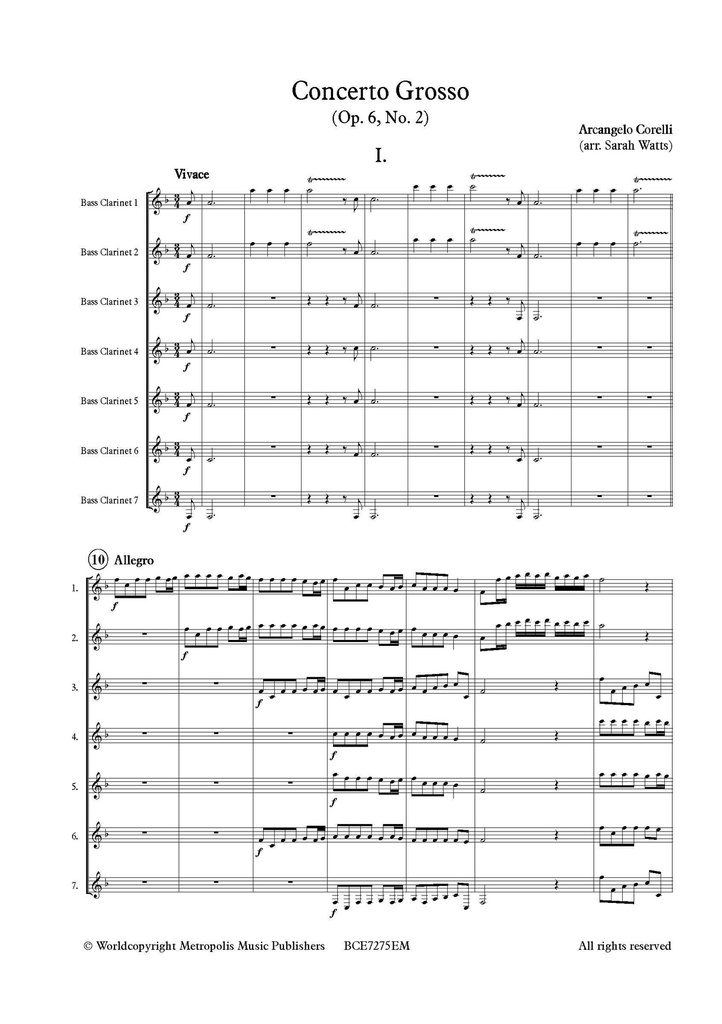 Concerto Grosso, Op.6 No.2