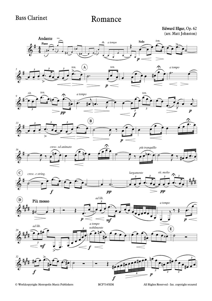 Romance, Op.62