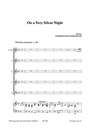 On a Very Silent Night (Choir Version -  set of 10 copies)