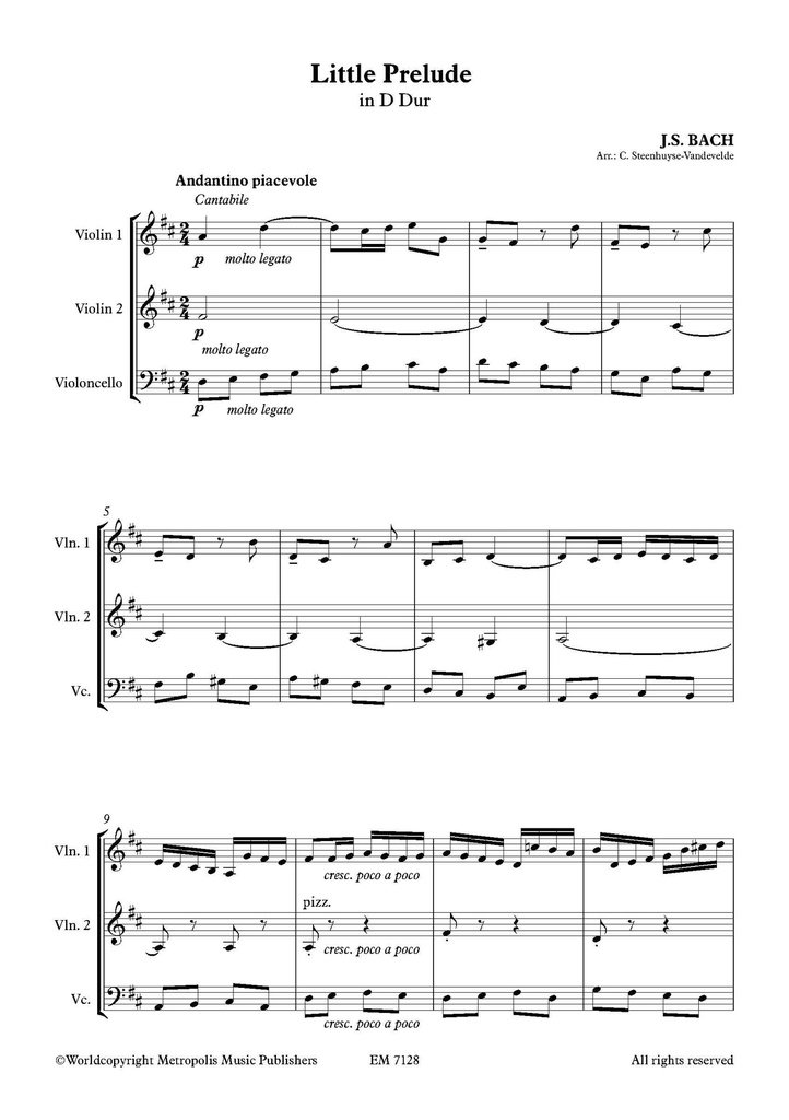 Little Prelude in D Dur