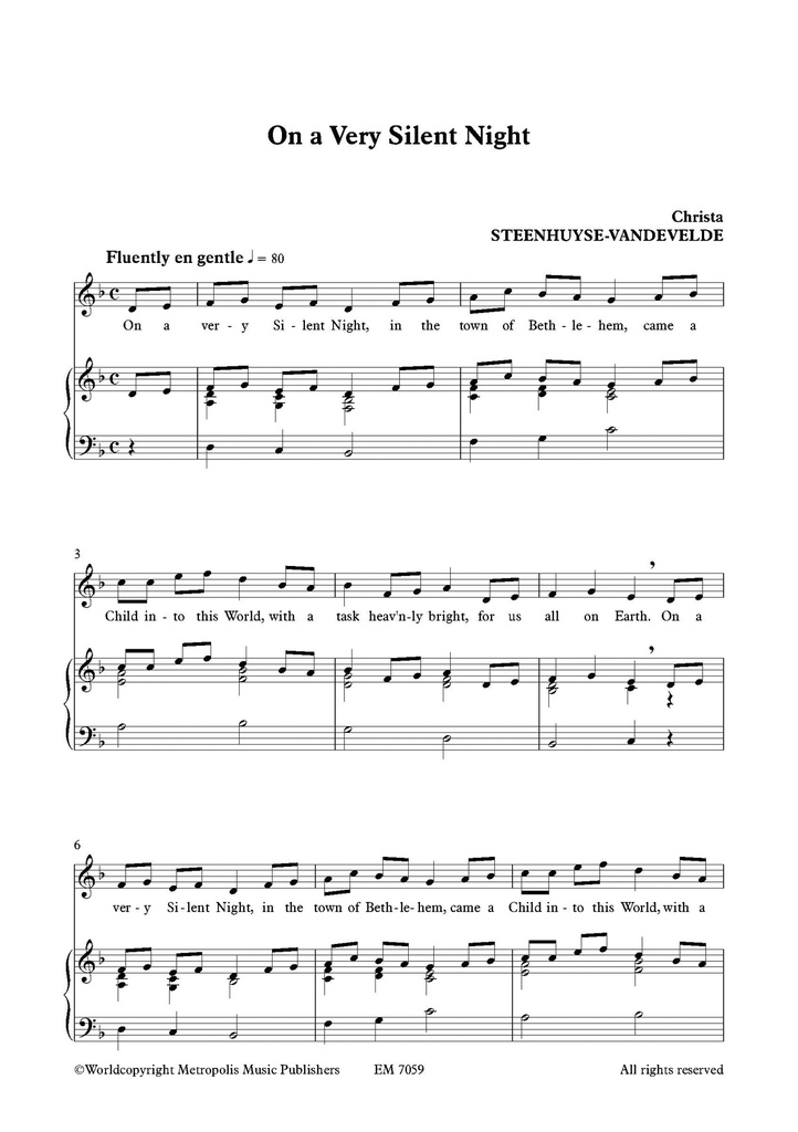 On a Very Silent Night (Solo Version)